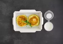 Сырники с зеленью
