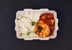 Чахохбили с курицей и рисом