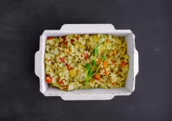 Плов из булгура с индейкой