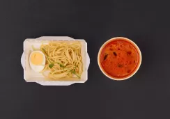 Лакса с курицей
