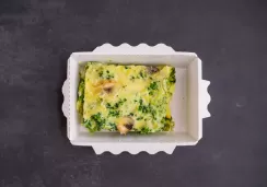 Омлет с шампиньонами