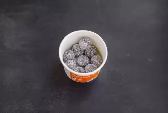 Шоколадные трюфели с кокосом