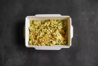 Омлет вега с ржаными хлебцами