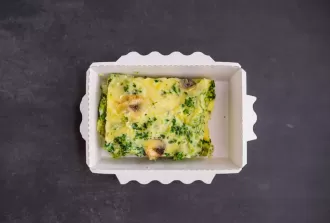 Омлет с шампиньонами